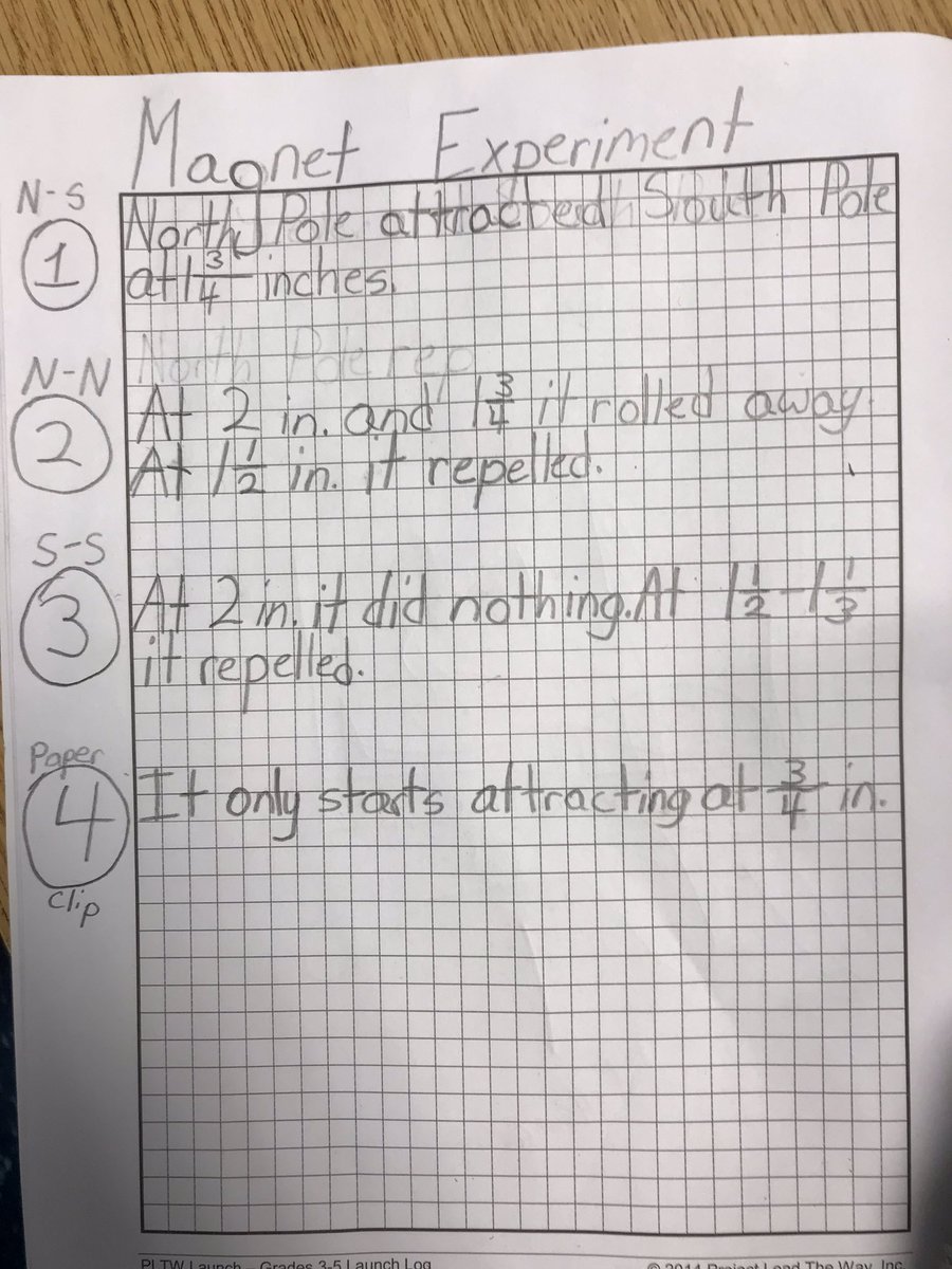 KubatSTEM's tweet image. We’re incorporating measurement into our #STEM learning of #magnets and #magneticforces today!