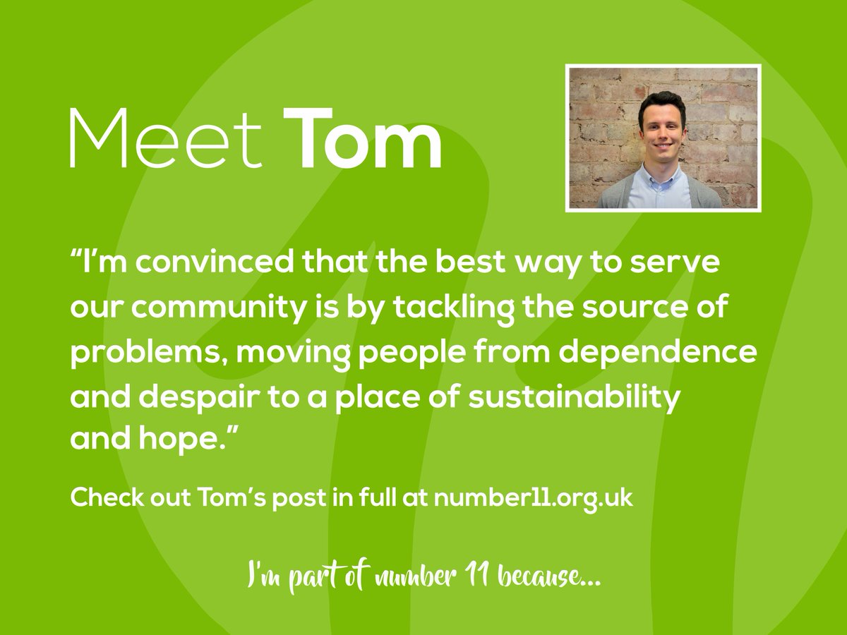 Our weekly posts on our website help you get to know our amazing team. This week, say hello to our main marketing man who's been around since the birth of Number 11.

Meet Tom.

number11.org.uk/meettom