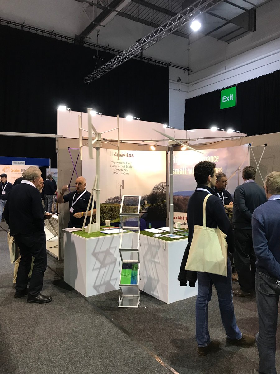 RyseEnergy's tweet photo. Thank you Energy Now for allowing us to exhibit last week in Kilkenny at the Energy NOW EXPO 2018. It was a great opportunity for Gaia Wind to showcase the products and services that we offer alongside partner company 4Navitas! We look forward to attending the event next year! https://t.co/NyoHnVUMRR