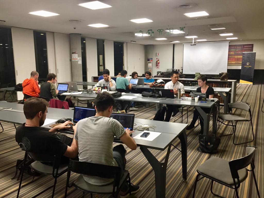 luisvid's tweet image. Presentación de desafíos y comienzo de la #Hackathon #BlockchainAccelerator @NEMofficial @ubpascal @LaSiglo21 @ShinTatt @Sasha31819457