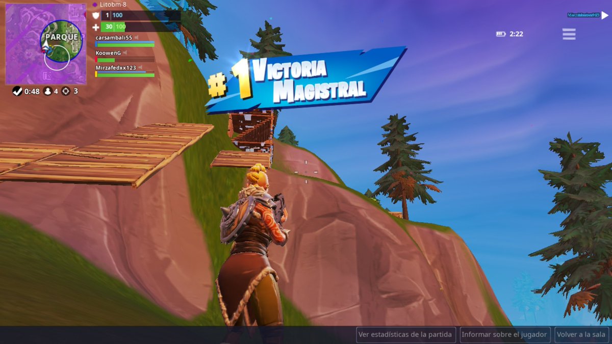 Littobm's tweet image. victorias y más victorias #mobileversion #fortnite #folagorrrr 😎😎