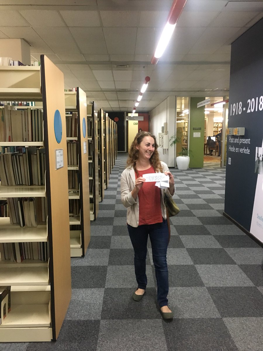erica_at_work's tweet photo. Congrats again on defending your PhD @phair_nikki ! Hope you enjoyed your celebratory scavenger hunt ☺️ #phdgoals #postgradfun https://t.co/qDbCnukVrV