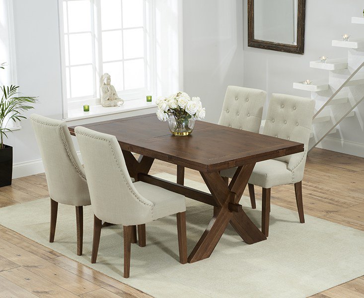 uniquefurnish's tweet image. Bordeaux 165cm Dark Oak All Sides Extending Table with Pacific Fabric Dark Oak Leg #Chairs - Contemporary in style and practical in design, the Bordeaux 165cm Dark Solid Oak All Sides Extending Dining Table makes a ... #ExtendingTables #TableChairs uniquefurnishing.co.uk/product/bordea…