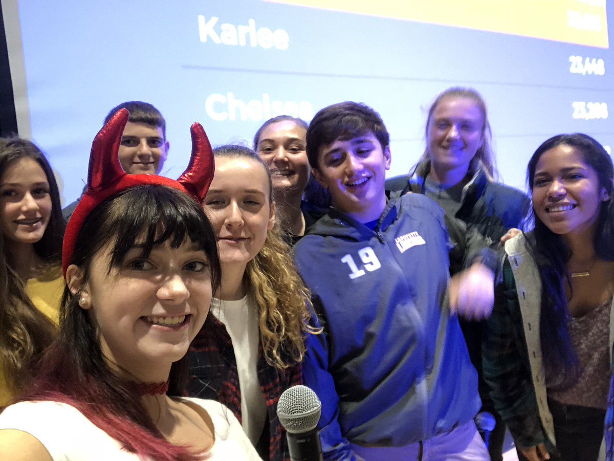 AWESOME JOB ECOS!!! 

Super #Environmental program for Jr High planned/produced and taught by Sr High ECOS students 
Lessons about #Recycling &  #Sustainability + entries for @NOAADebris Calendar wrapped up with @GetKahoot! Wow! #GoGreenLancer @LaFayetteCSD