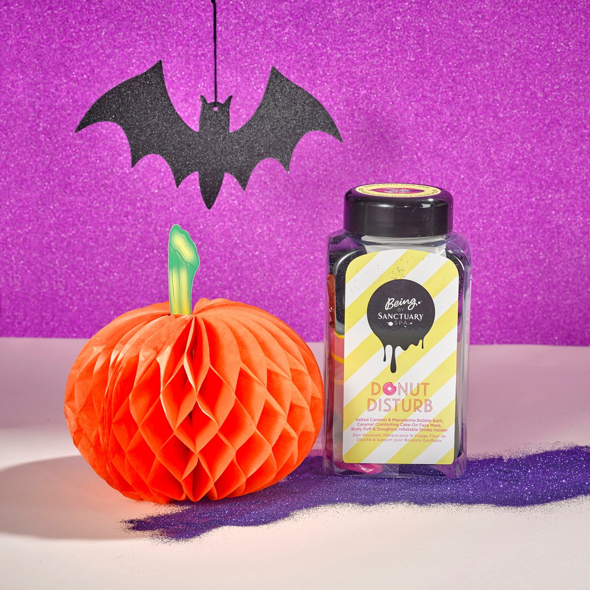 beingxsanctuary's tweet photo. Happy Halloween Being Babes! 🎃 Tonight, we're leaving the sweeties on the doorstep, turning off the lights and putting on a scary film! 👻 #donutdisturb https://t.co/TVuTEXgADL