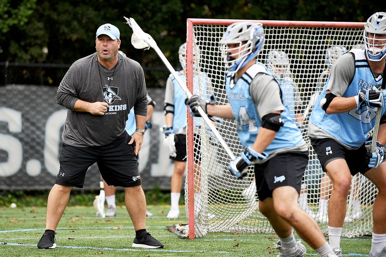 Inside_Lacrosse's tweet photo. The @jhumenslacrosse Blue Jays suddenly are eye-poppingly big #TRUEfallball (Via @tyxanders 📷 @jaclynborowski ) https://t.co/D1mMW4dxHF https://t.co/7cmxqtc5f3