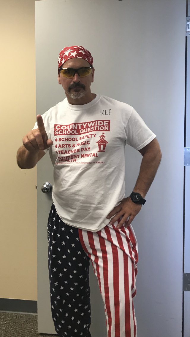 Referendum Sensei reminds you on Halloween to educate yourself and others on the Countywide School Question and to vote on Nov 6! @pbcsd #StrongSchoolsPBC #Halloween18 #NapoleonDynamite #Bowtoyoursensei