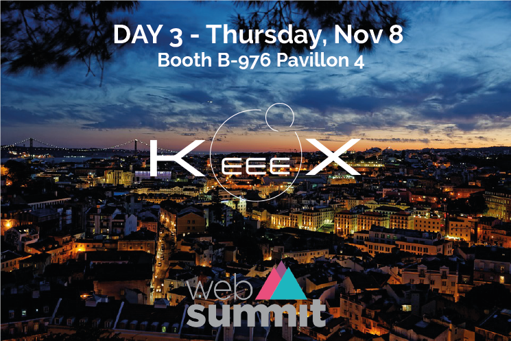 KeeeX's tweet image. KeeeX parmi les 20 startups sélectionnées par @businessfrance pour le #WebSummit 2018 ! #AugmentedData #Blockchain #CyberSecurité keeex.me/fr/keeex-parmi…