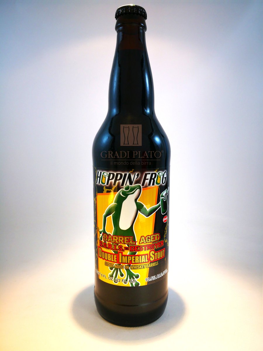 GradiPlato's tweet image. #DORIS #DORISTheDestroyer #HoppinFrog #DoubleImperialStout #BurbonBarrel #BurbonBarrelAged #DORISTheDestroyerBarrelAged #AmericanCraftBeer #BurbonBarrelAgedImperialStout #BirraArtigianale #CraftBeer #TheDestroyer #DoubleImperialStoutWhiskeyBarrel  #USACraftBeer #Akron  #Instabeer