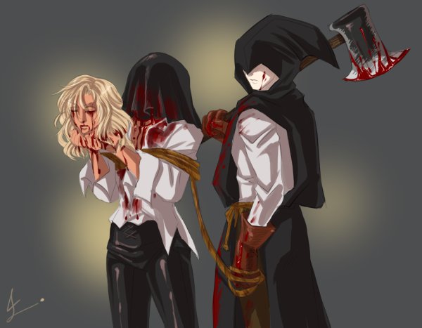 JLAN_LJiaohuang's tweet photo. #แต่ถึงแปะร่วมสนุกไม่ทันแต่ก็ขอแปะสักหน่อย #วาดเสร็จสดๆเมื่อกี้ #นักโทษประหารกับเพชรฆาต #TNH_HCC https://t.co/yatYb37Xsy
