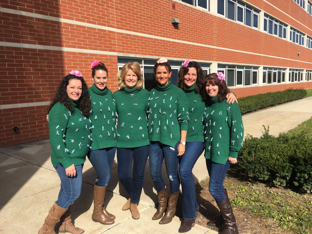 svansaun's tweet photo. It’s getting prickly@SASD_SAHS ...cactus sweater soon to be ugly sweater contest ... https://t.co/8HfFQyjEMe