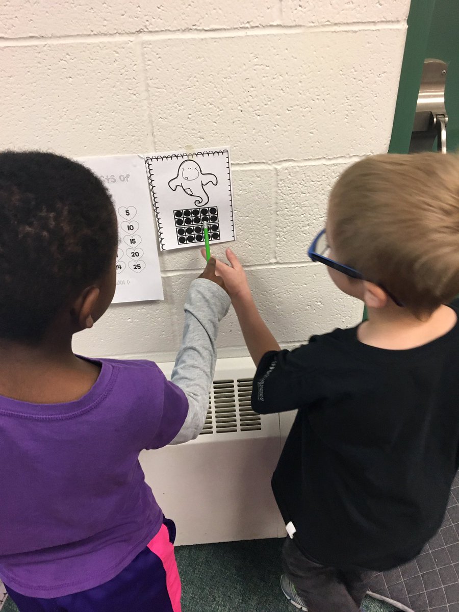 Halloween scoot around the room during math this morning!