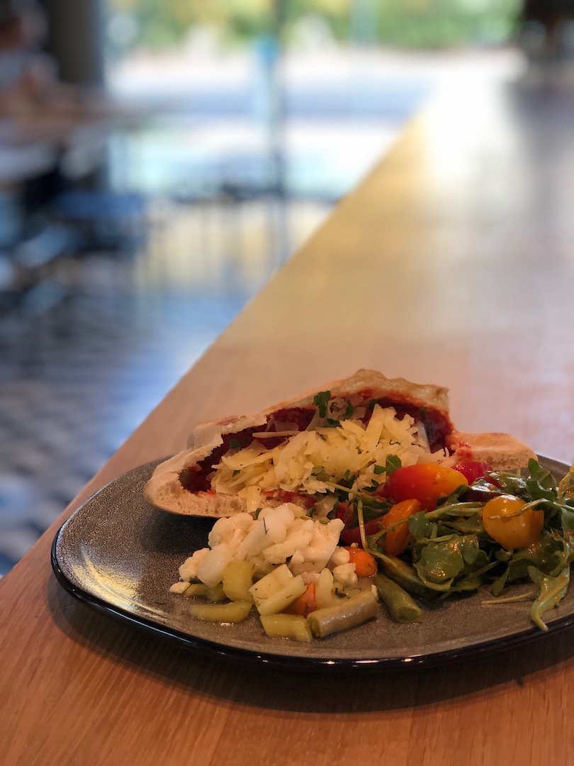 1:06 p.m. at NOON: When the spookiest part of your day is being too busy to have lunch! Sit down and settle in with one of our classics, the Piccino-style polpette pocket. You’ll be ready to face all the ghouls and ghosts for the rest of the day on a full stomach. #swoonfornoon