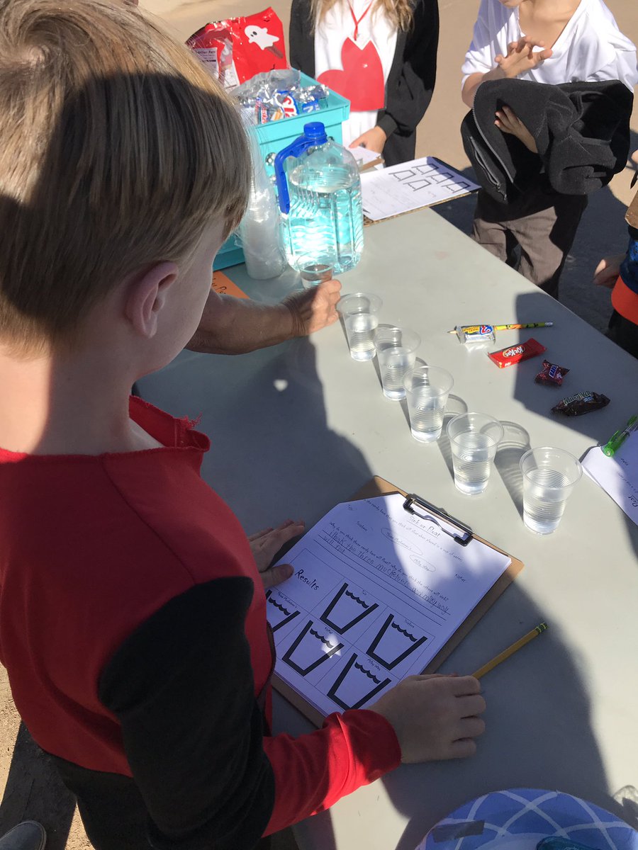 AaronJMUSD's tweet photo. 5th graders engaged in fun Halloween science activities! #ironwoodelem #MUSD https://t.co/qnsjHvXTo2