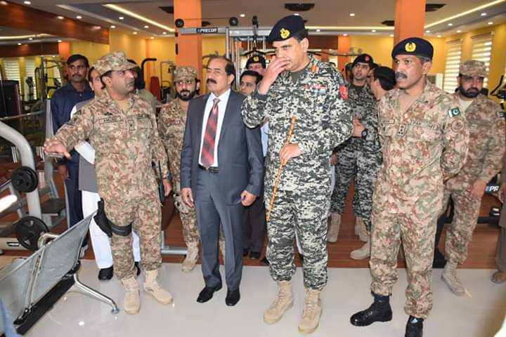 GomalUniversity's tweet photo. A Gift by Pak Army. Gomal University Gymnasium https://t.co/G3vBYnhvWQ