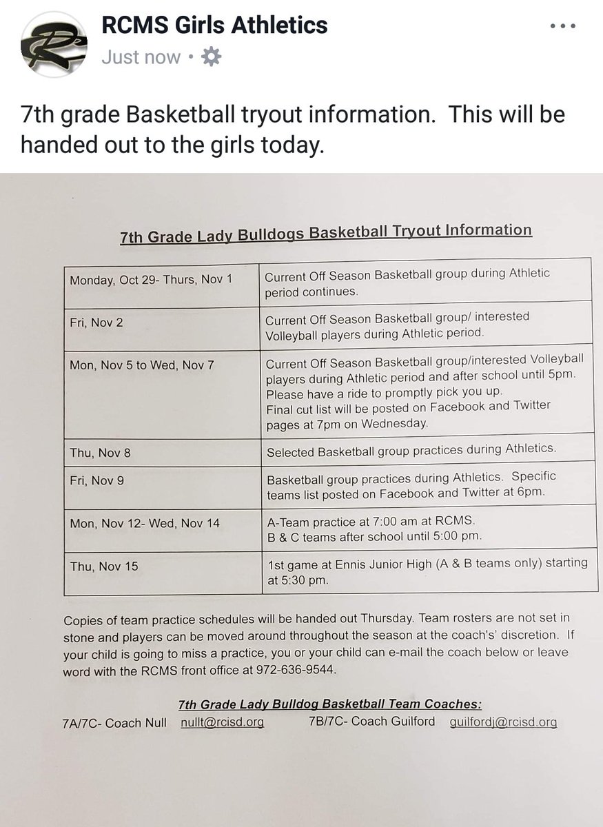 OBMS Girls Athletics (@rcmsladydogs) on Twitter photo 