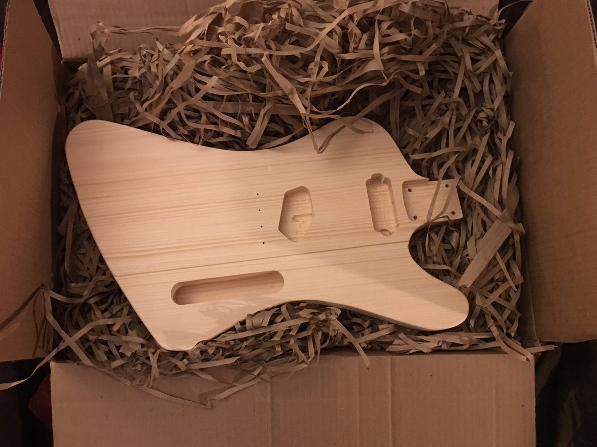 SmittySmat's tweet photo. @aaronleetasjan1 You’re a bad bad influence man. Looky what you made me get!(Yours was literally the 1st Tele/FB hybrid I’d seen). Gonna get a Bigsby for it. Thinking of going w/black finish though. BTW: See you in Macon, 11/11 #Telebird #Firecaster https://t.co/eDfmMj1zCQ