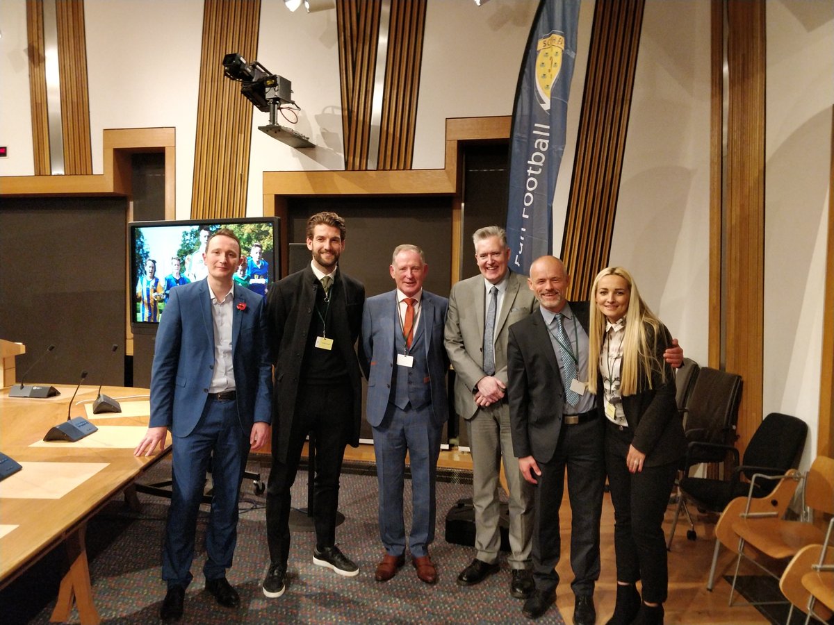 Last night we celebrated 16 years of partnership with @ScottishFA and looked ahead to the next four years of #FunFootball. Thank you to our host @fultonsnp, our Grassroots Football Ambassadors @charlie_mulgrew & @SuzanneGrant99, our fantastic speakers and all attendees.