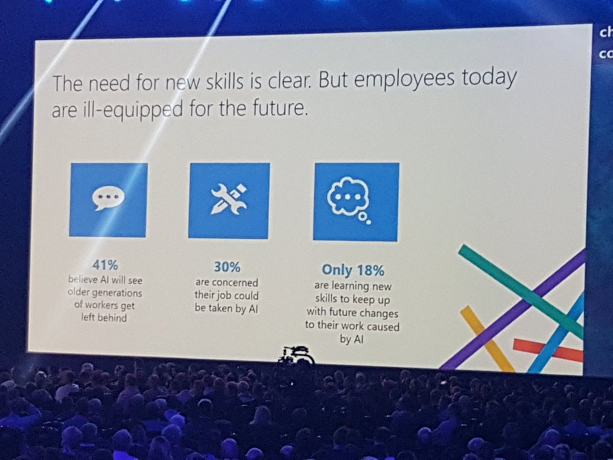 Dannijane's tweet photo. Tech will not stop evolving no matter how much you resist !
#FutureDecoded2018 https://t.co/vGThxaZodg