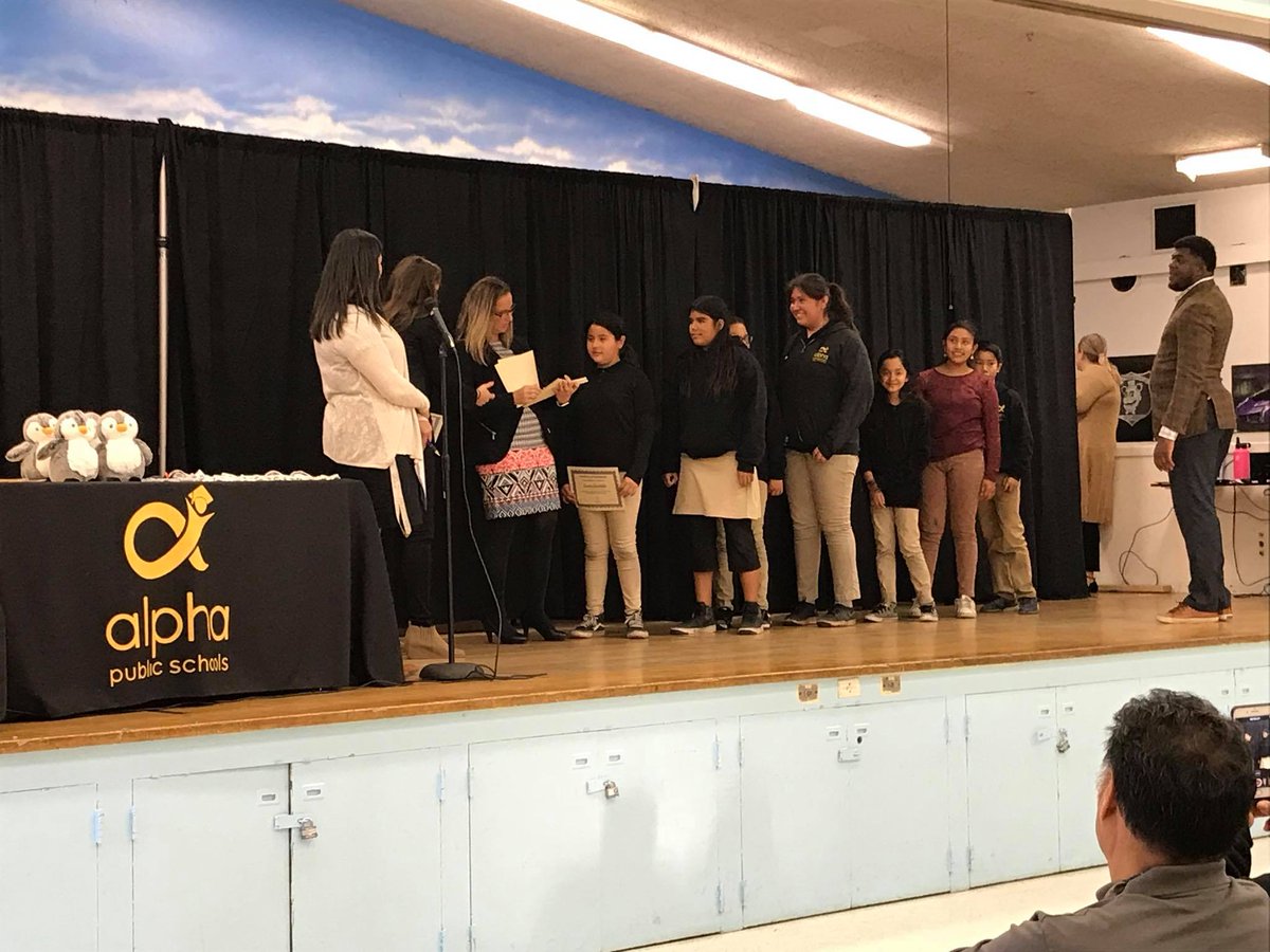 alphaschools's tweet photo. At Alpha, we not only celebrate our scholars' academic achievements, but we also honor those who embrace our core values. Congrats to our scholars at Alpha: José Hernández on your achievements and we hope that you'll continue to be role models for others! #AlphaPS #DreamBig https://t.co/St3CeHXta9