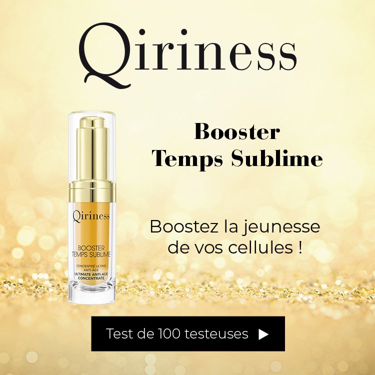 Beaute_Addict's tweet photo. Tentez de faire partie des 100 chanceuses qui testeront Le Booster Temps Sublime Concentré Anti-âge QIRINESS. Profitez-en, c'est gratuit ! >> https://t.co/HS8GbBAdgt via @Beaute_Addict #JeuConcours #Concours #jeu #qiriness https://t.co/T7SAtcPRPS