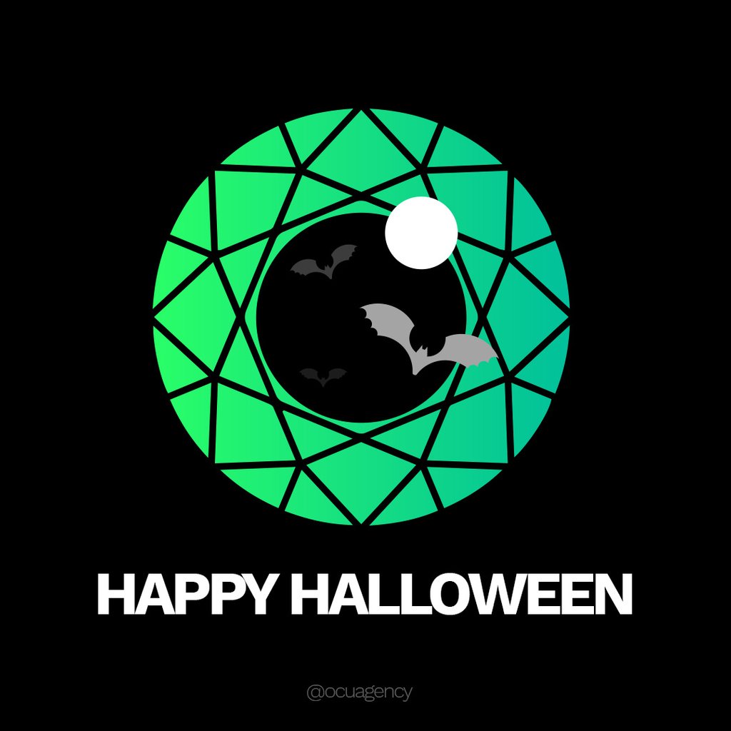 ocuagency's tweet photo. Happy Halloween from Ocu Agency! 🧛🦇🕸

Illustration by: @amybryantdraws

#halloween #trickortreat #halloween2018 #allhallowseve #october31st #ocuagency #ocusocial https://t.co/KHiffFJ2bc
