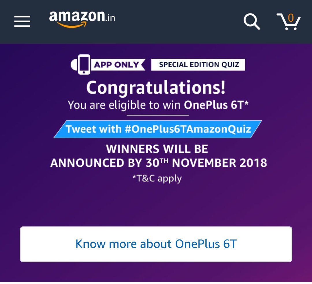 boopnl's tweet photo. #OnePlus6TAmazonQuiz Waiting for one plus 6T https://t.co/W4moIcygqK