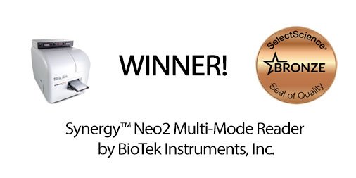 SelectScience's tweet photo. @BioTekTalk has just won a Seal of Quality after receiving over 50 positive reviews for its Synergy™ Neo2 Multi-Mode Reader from scientists worldwide! Congratulations from all at SelectScience. More here: https://t.co/5cL1QuOtx3
#Labx2018 #sealsofquality https://t.co/0mya7jcCaJ