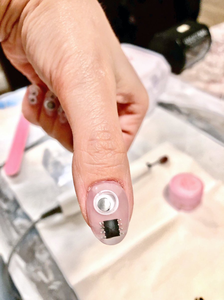 _m46s's tweet photo. Eye SPI, with my googly eye... #HackyHalloween https://t.co/zoWjpG7YNB