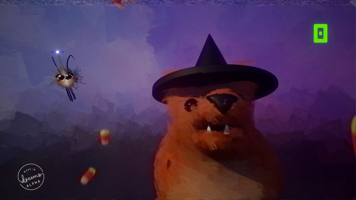 mediamolecule's tweet photo. Our #Halloween stream was FULL of spooktacular creations, such as the ones below! You can catch up with the devilish goings-on on our YouTube channel! https://t.co/J2djbjQqKt #DreamsPS4 https://t.co/vttiQNyN1a