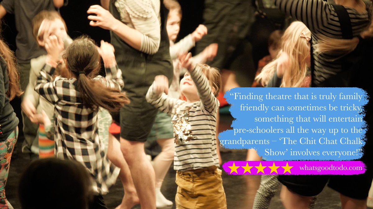 knottedproject's tweet photo. We LOVED performing #ChitChatChalk with @hawkdance @ClwydTweets today! Such lovely audiences!! https://t.co/PXlUZroqaI