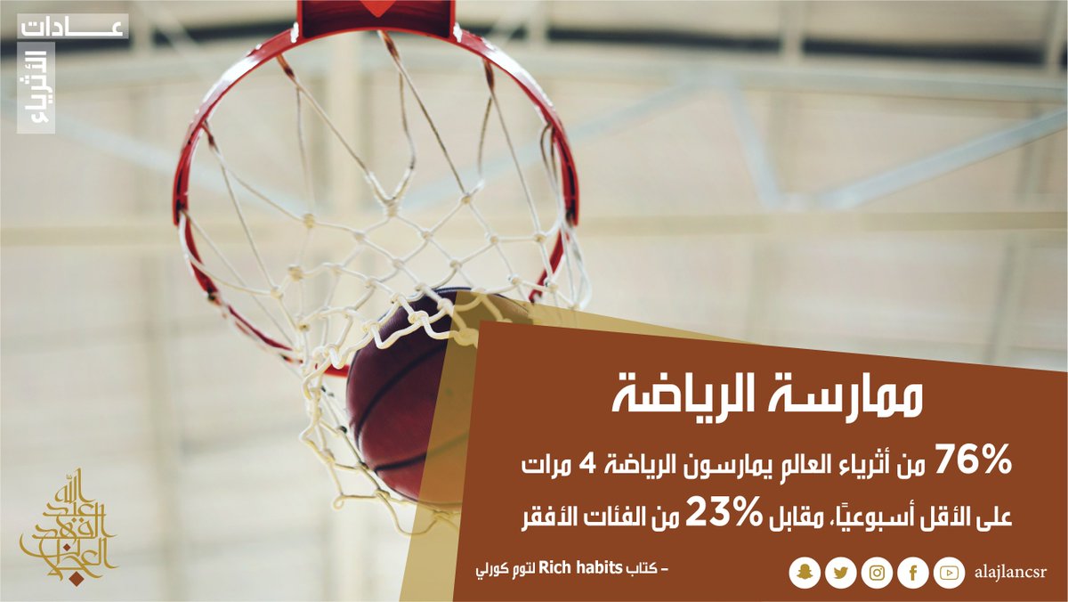 مهما كان حجم عملك، لا تتوقف أبدًا عن ممارسة الرياضة
#مبادرات_العجلان