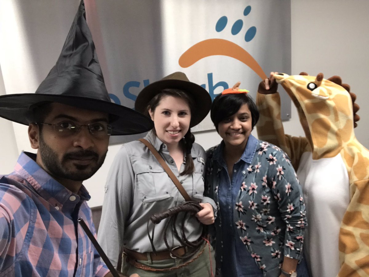 Appshark_Ladler's tweet photo. Halloween at Appshark Dallas! #Halloween2018 #boxerween #Salesforce https://t.co/XfiA0xItmS