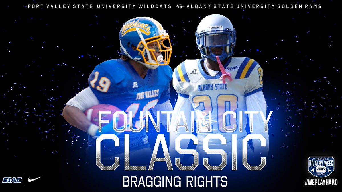 TheSIAC's tweet photo. Its the most wonderful time of the year! It’s Rivalry Week! 

Quote this tweet with your predictions and which matchups you are most excited for. #WePlayHard #RivalryWeek https://t.co/HKmNV8soN9