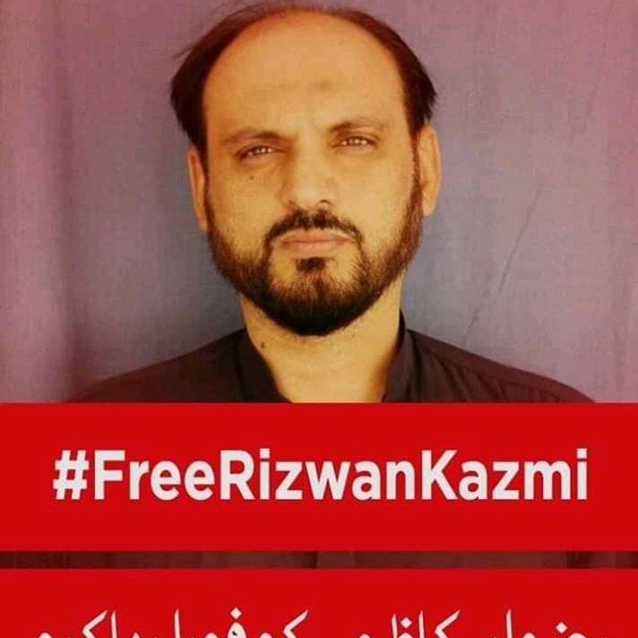 SyedSamiUlHass5's tweet photo. Mr Syed Rizwan Haidar Kazmi an innocent young man is missing from 1 week from Lahore City it is a question for you @MianSaqibNisar Why you are not taking action on this issue He is teacher where he is? #Whereisrizwankazmi #MissingPerson @ImranKhanPTI @TalatHussain12 @HamidMirPAK https://t.co/LbXzKmmurr
