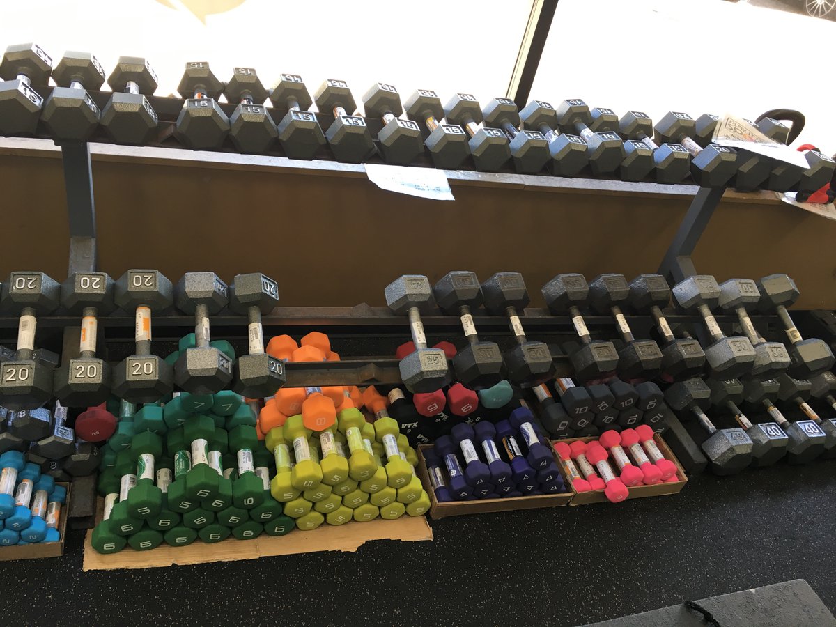 PIASRaleigh's tweet photo. Restocked with weights!! Hex dumbbells, neoprene dumbbells, and even weight sets!! Don’t forget to bring in your gentle used sport and fitness equipment you are no longer using.
#webuyused https://t.co/hW3KG5D8SA