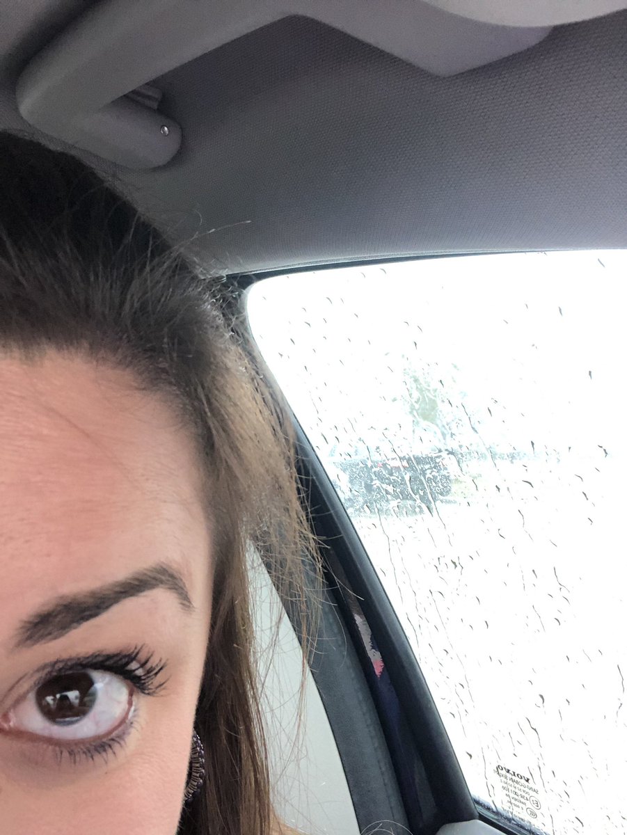 Emily Allen I Don T Want To Get Out Of My Car As Tweeted From The Parking Lot At Work In A Massive Downpour