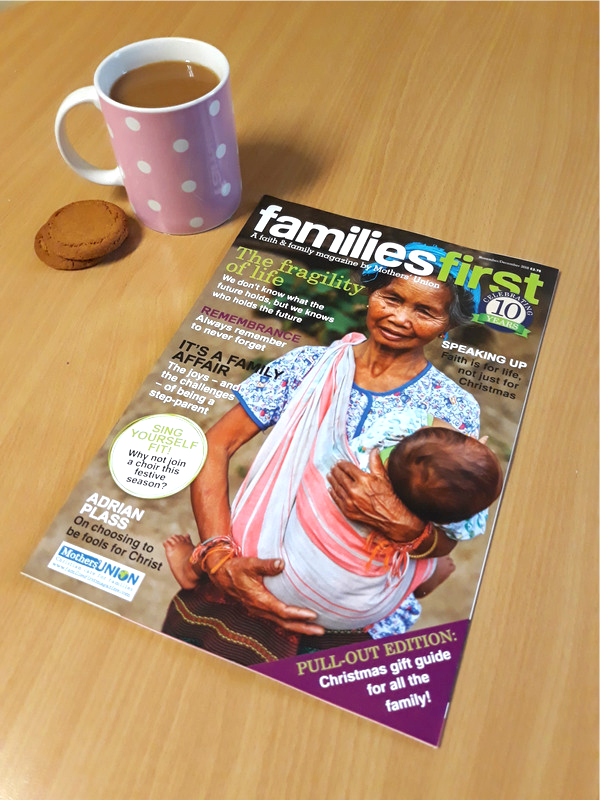 MothersUnion's tweet photo. The newest edition of #FamiliesFirstmagazine has landed! All things Christmas and a thought provoking article about step-parenthood are just some of the contents of our final instalment for 2018.
We'll be enjoying ours with a cup of tea and some biscuits, how will you read yours? https://t.co/11aBzCEqlx