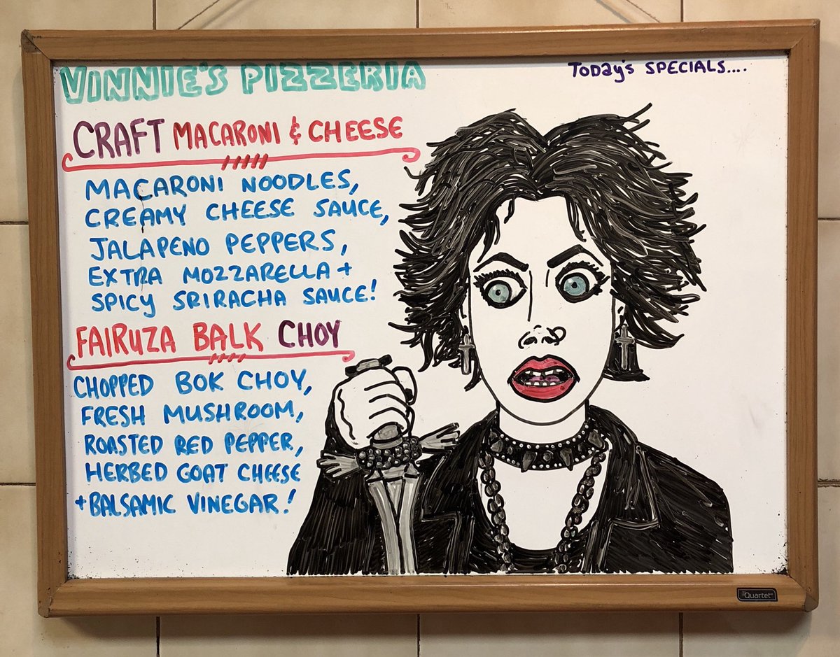 Vinnie's Pizzeria (@vinniesbrooklyn) on Twitter photo Octoboard Day 31! #thecraft #fairuzabalk <a href="/fairuza/">Fairuza Balk</a> #pizza #vinniesbrooklyn #halloween #31daysofhalloween (Thanks for coming on this 31 day journey with me) Octoboard Day 31! #thecraft #fairuzabalk <a href="/fairuza/">Fairuza Balk</a> #pizza #vinniesbrooklyn #halloween #31daysofhalloween (Thanks for coming on this 31 day journey with me)