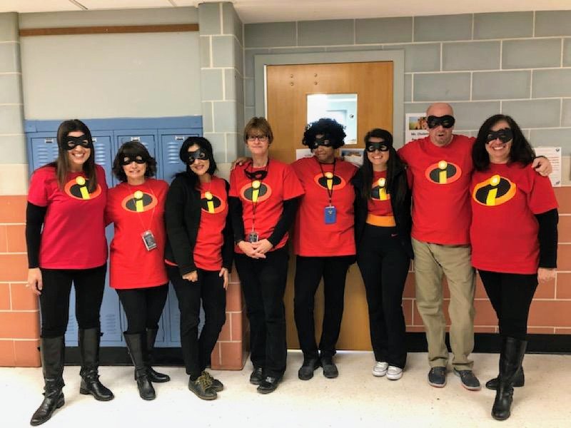 The Incredibles descend upon Thorne this Halloween season. #thornepride #MTPSpride #Halloween2018