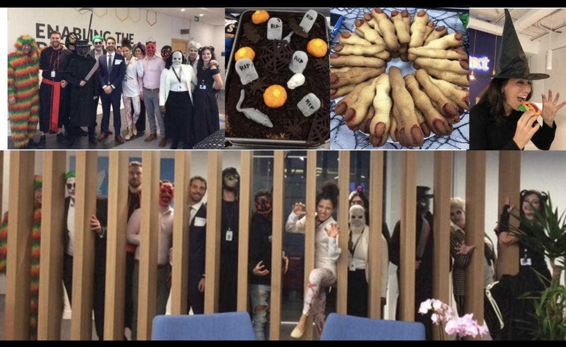 khushi_bee's tweet photo. And thatβs the Marketing wild cats at #OpenTextUK #Halloween2018! #weareOpenText https://t.co/ZcuzudgH1m