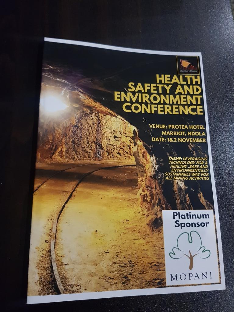 ChambrOfMinesZM's tweet photo. All set and ready for this year's Health, Safety and Environment Conference and Mining Awards Gala tomlrrow and Friday. #Mining #ZCM #Ndola #MiningAwardsGala #HSEConference #Zambia https://t.co/IMYcNePhGl