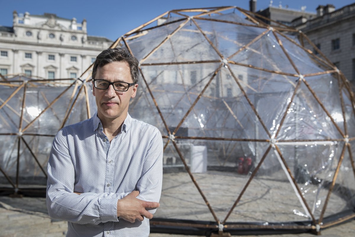 IFF's tweet image. We are proud to share the bespoke scents we created for #PollutionPods by @MichaelPinsky with you. Explore how our worlds are interconnected and interdependent. #wecreatethefuture