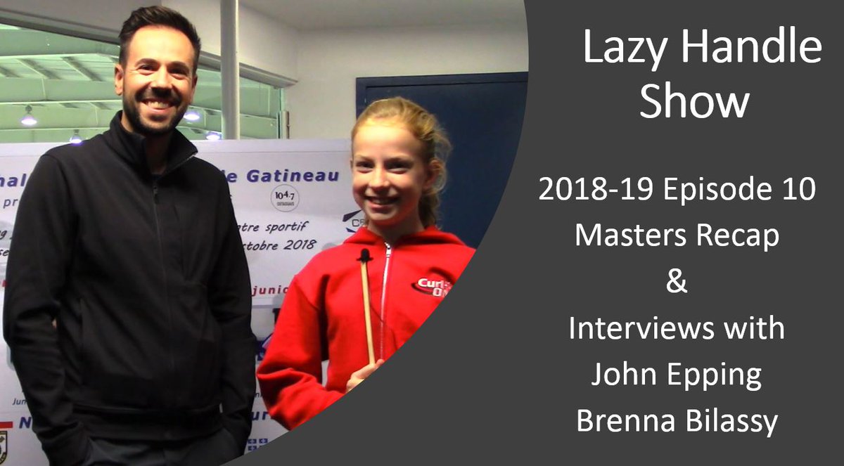 lazy_show's tweet photo. Episode 10 is out! Masters recap and interviews with @EppingJohn from @TeamJohnEpping and @brennabilassy from @Curling_Alberta.  Shoutout to @TeamBladesCurl #curling #ajct

Youtube Link --> https://t.co/62FyP71H5e https://t.co/VdUEAzFm4I