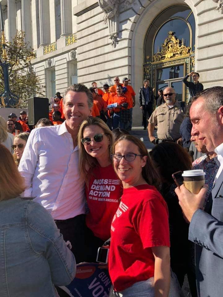 nichole_hsu's tweet photo. Lots of recent photo opps for California @MomsDemand with the next Governor of California! #ExpectUs to campaign for @GavinNewsom for #CAGov! Now we just need our #GunSenseMajority to VOTE #6Days - https://t.co/Mqu4i2SU2q