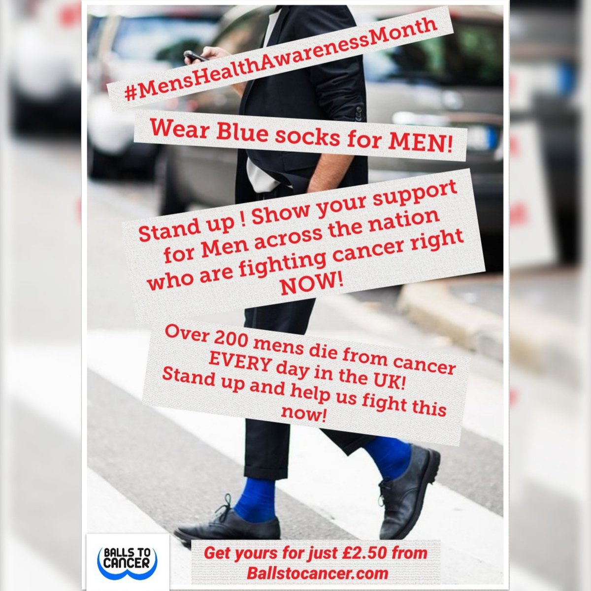 We need you ALL to wear BLUE for the whole of November &amp; help us raise desperately needed funds. We also need you ALL to wear a #MAC 1/4million new male cancer cases every year. Please show your support for them. #MensHealthAwarenessMonth