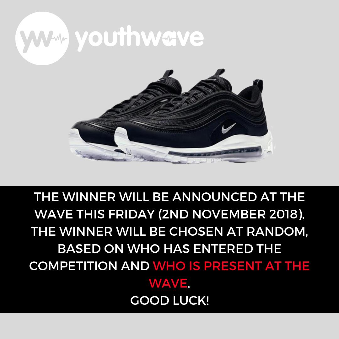 WANT TO WIN A PAIR OF FREE TRAINERS? Join us this Friday 7pm!  Make sure to tell your friends 👀
