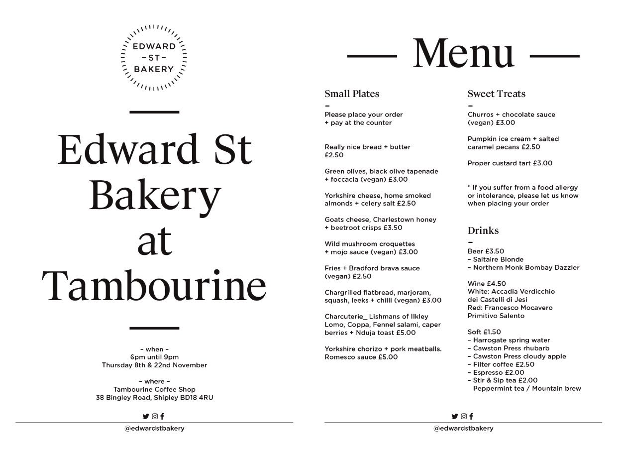 Edward St Bakery on Twitter "EVENT ALERT¡! Join us as we pop up at