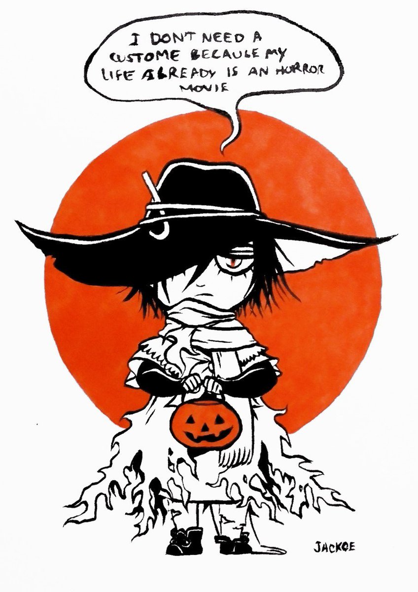 Jackce's tweet photo. Happy #HALLOWEEN !

#T8Filza #OriginalCharacter #TheEighth https://t.co/Y4unKg6fFt
