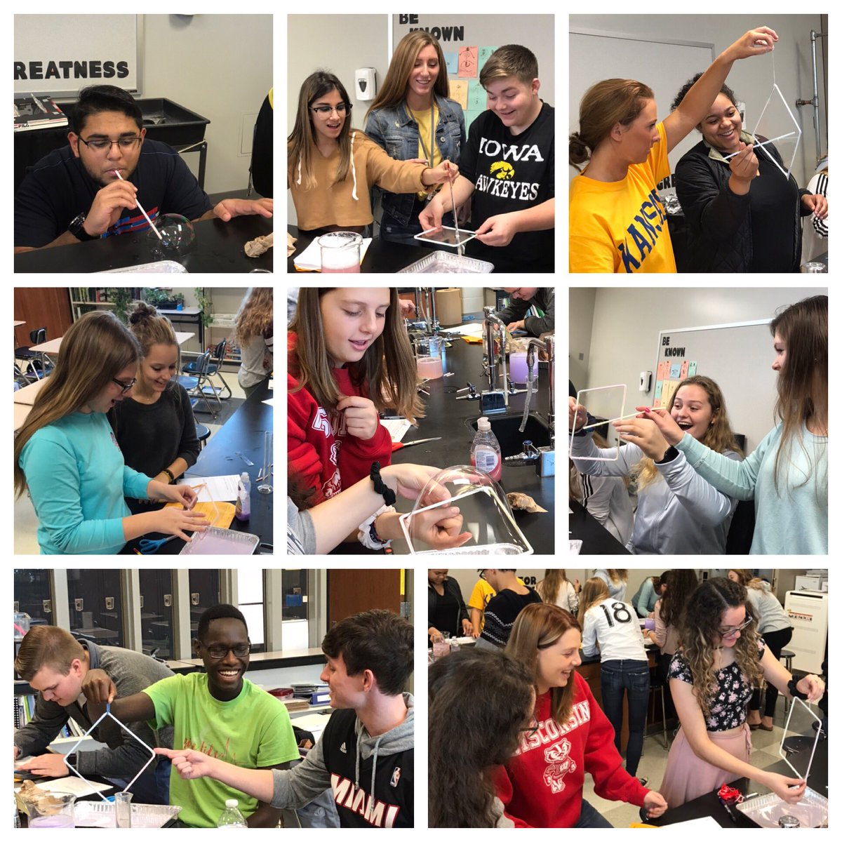 mjhylok's tweet image. We had so much fun today exploring how bubbles are like cell membranes @PLSHSTitans #APBIOlOGY